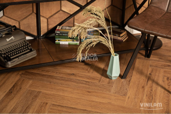 Vinilam Parquet Herringbone 6,5 мм IS11210 Паркет Де Вилль фото 3 | FLOORDEALER